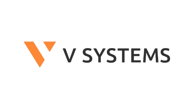 v-system logo